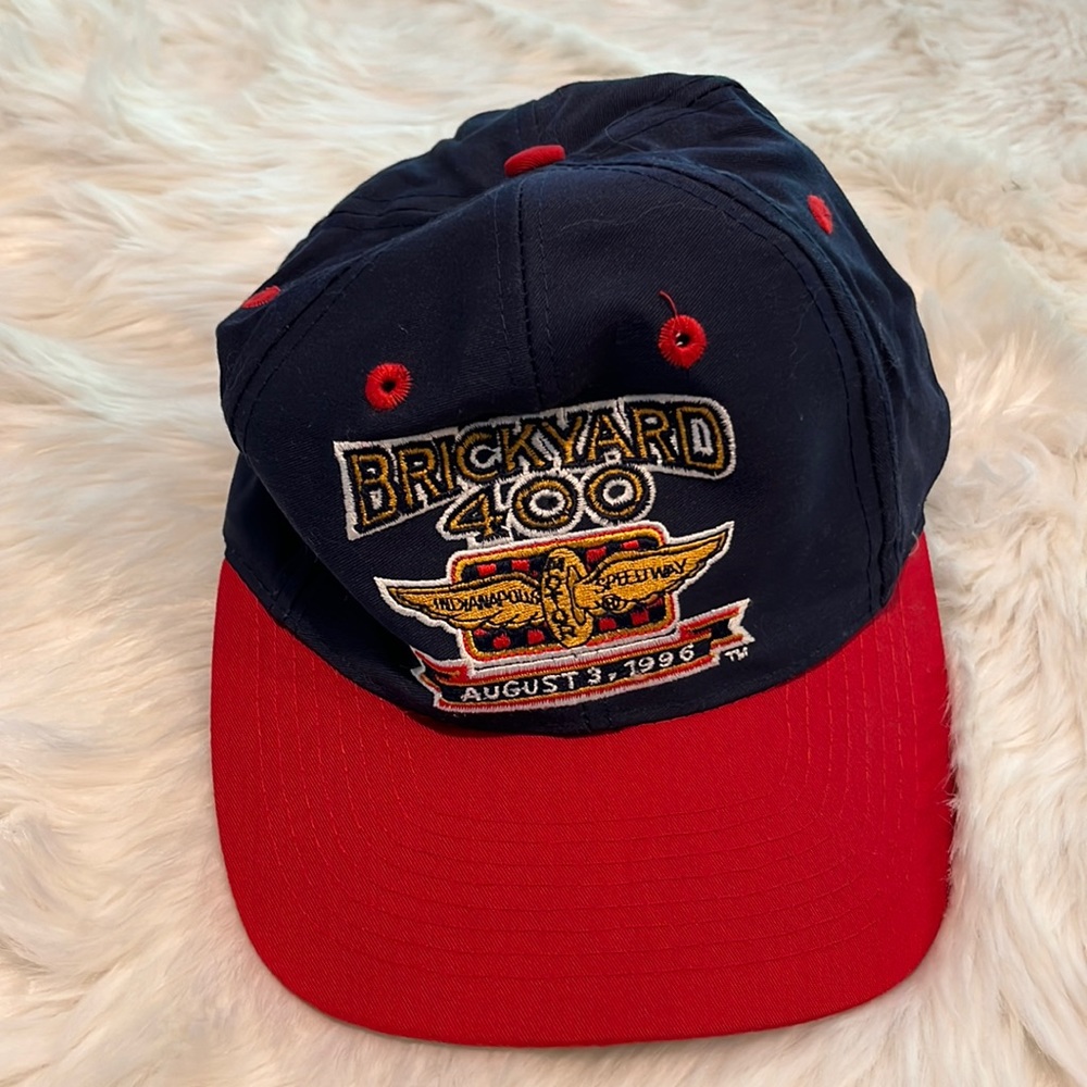 Vintage 1996 Logo 7 snap back brickyard 400 1996 racing one size